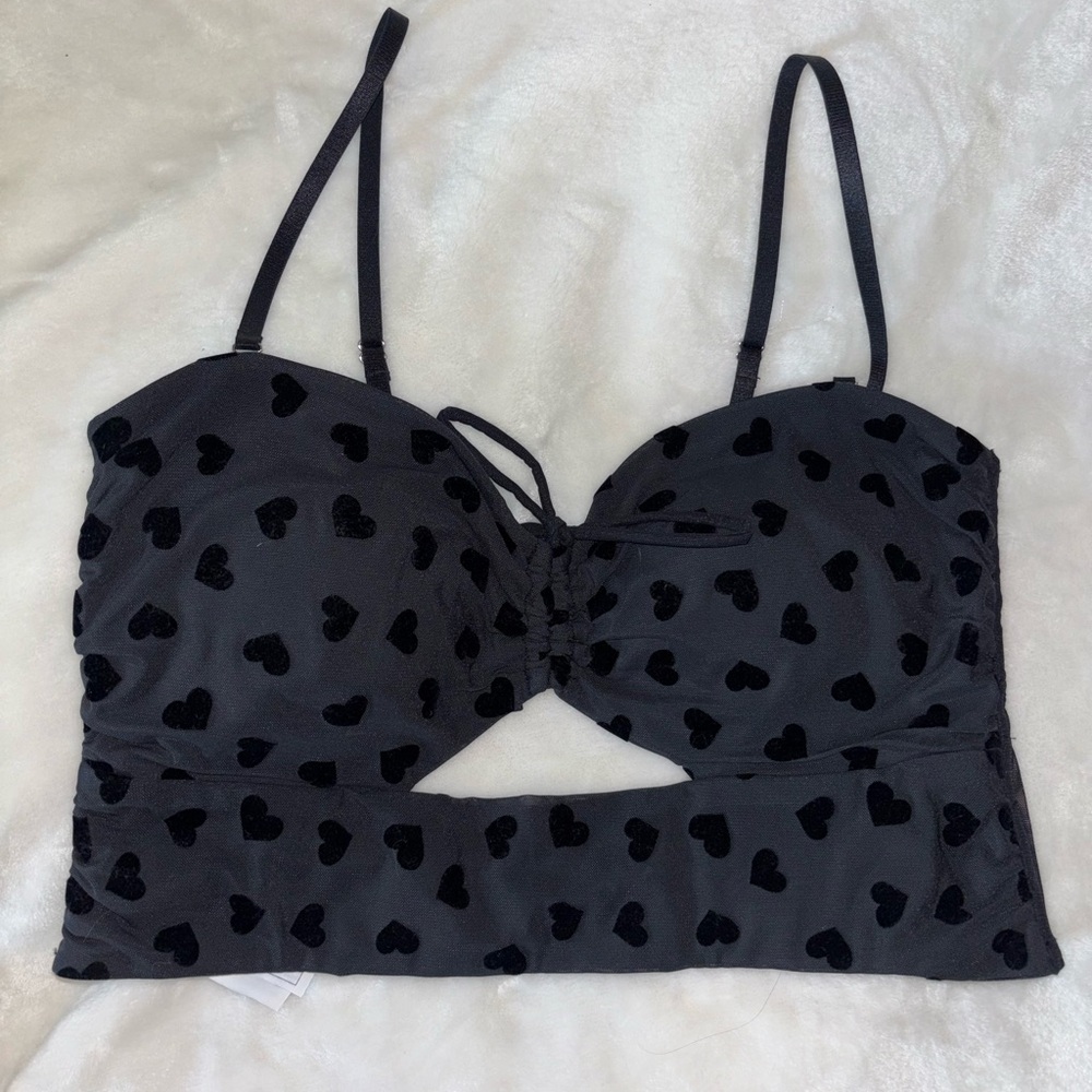 Black Heart Forever 21 top